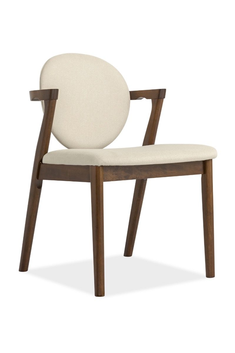 Ronny Arm Dining Chair – Walnut