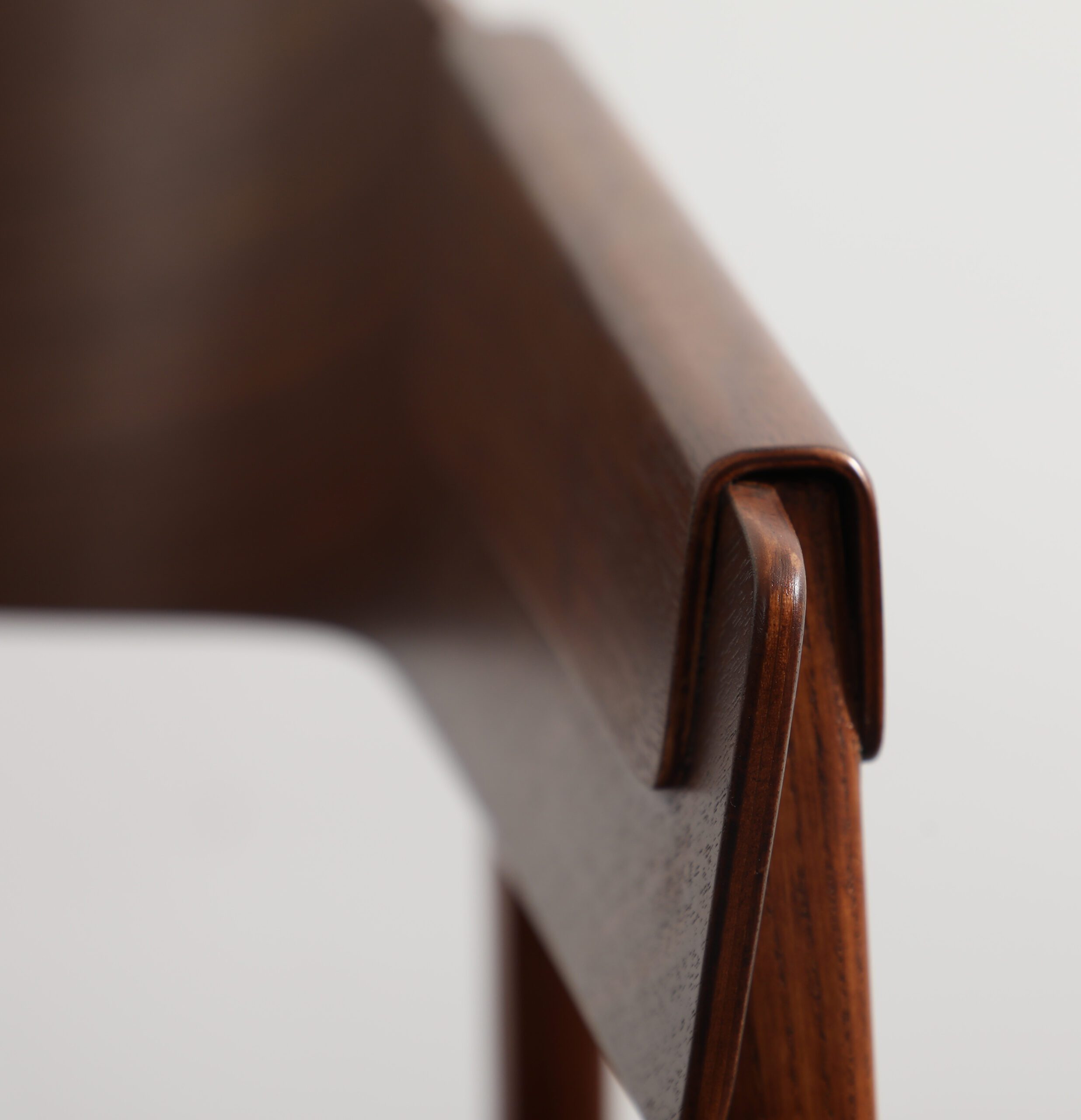 Emiko Oak Wood Dining Chair with Arms