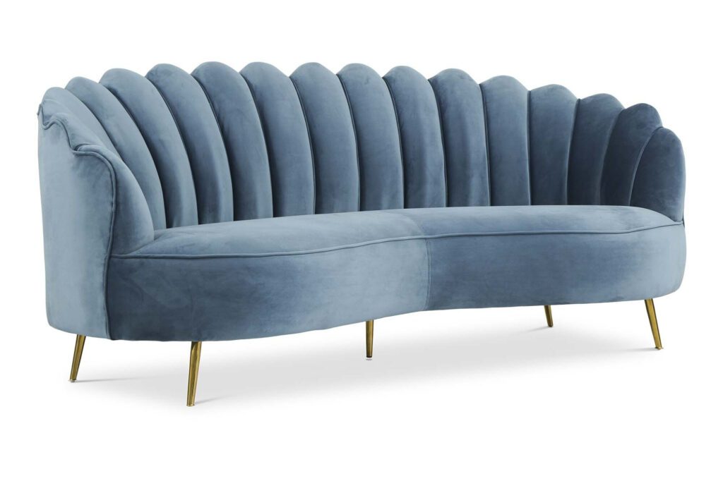 Alfie 3 Seater Velvet Sofa