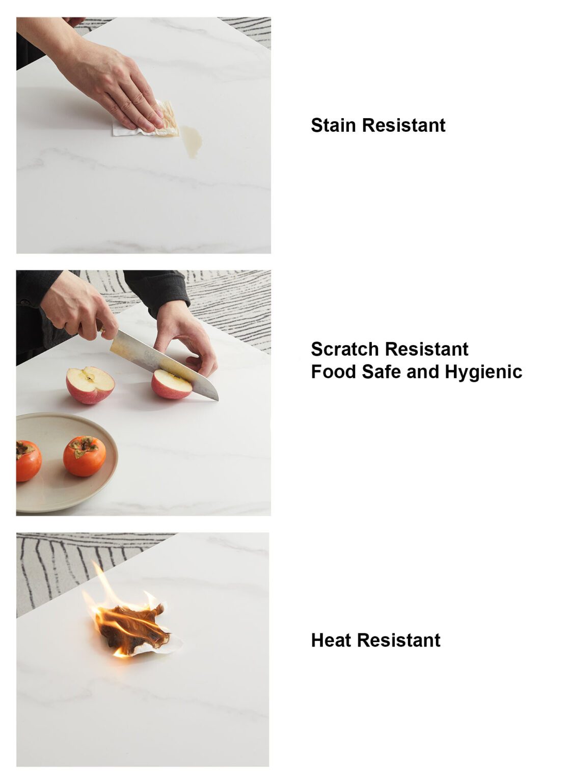 Harailt Modern Extendable Dining Table