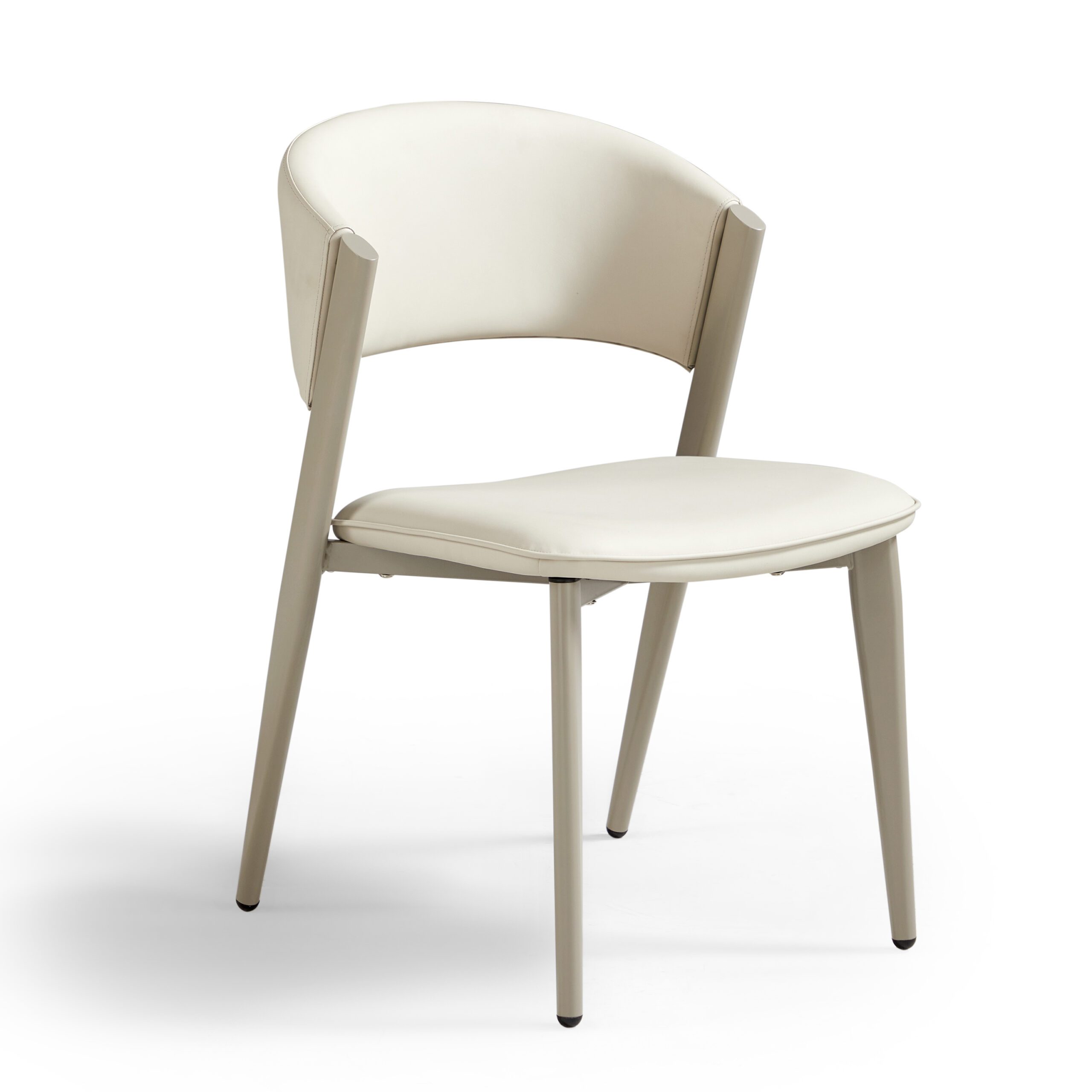 Otik Faux Leather Accent Chair