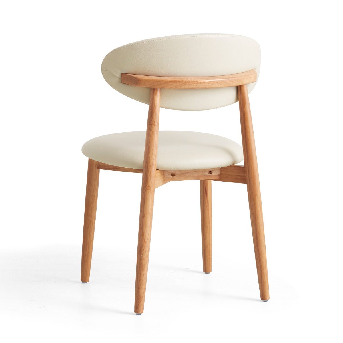 Onnan Eco-Leather Dining Chair – Natural