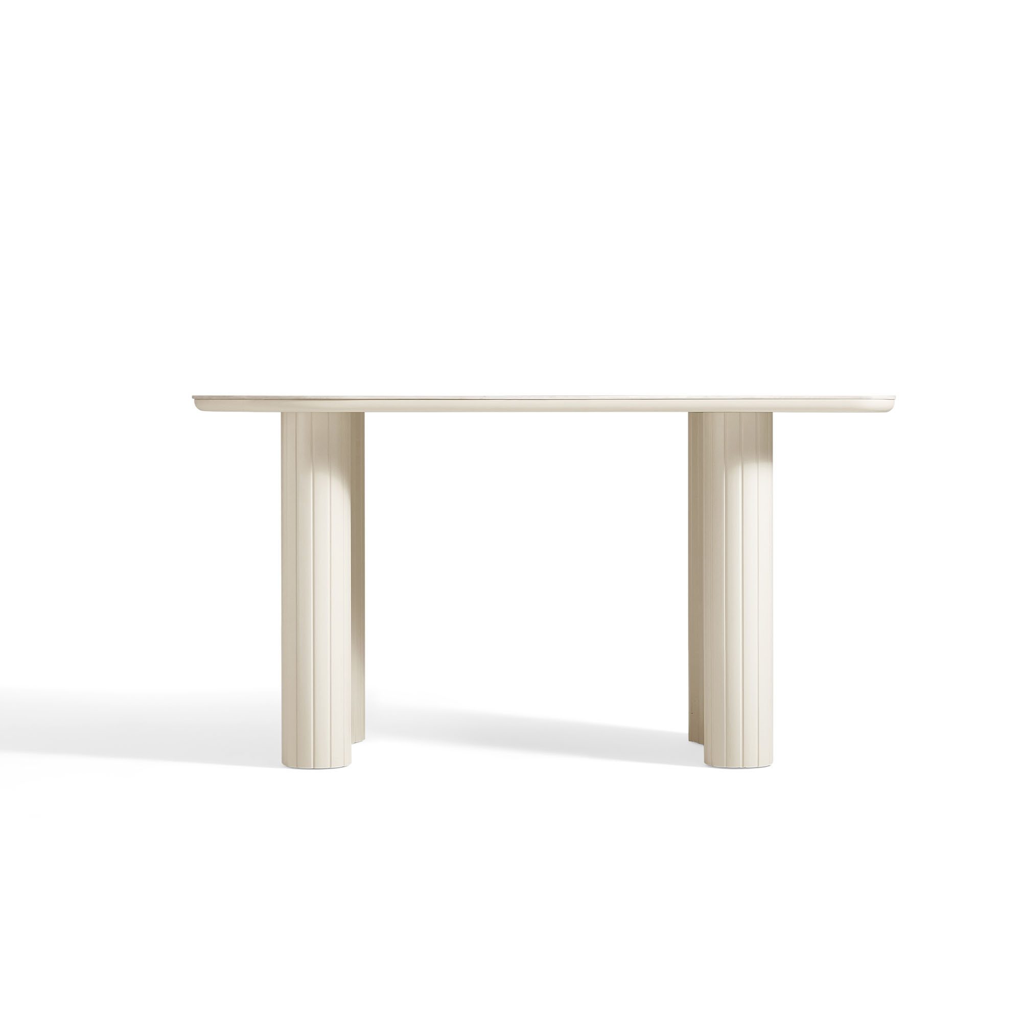 Basir 4-Seater Dining Set with Ormond Chairs (Sintered Stone)