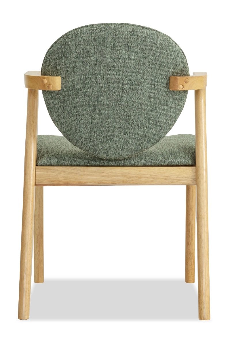 Ronny Arm Dining Chair – Natural