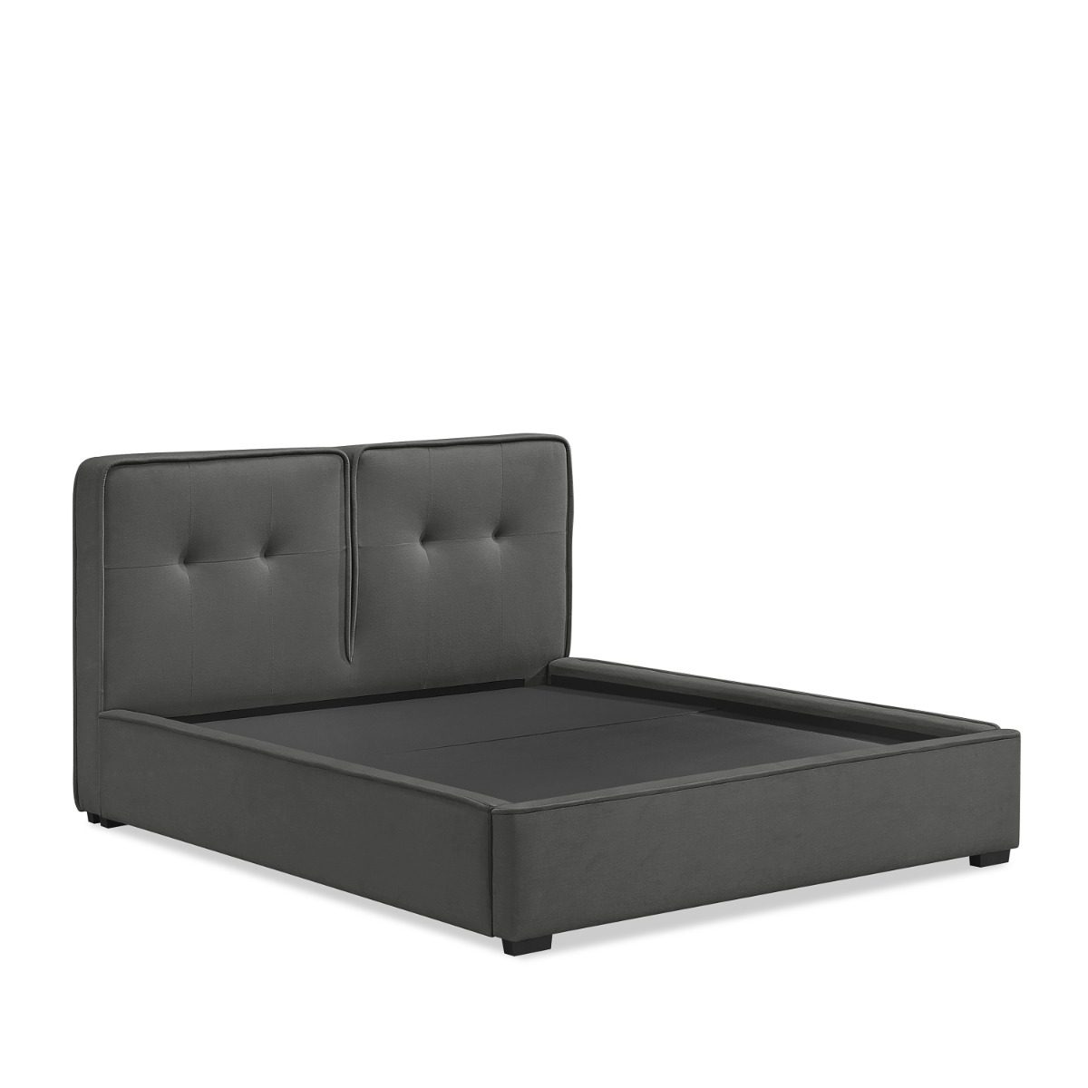 Radulf Queen Size Modern Upholstered Bed Frame