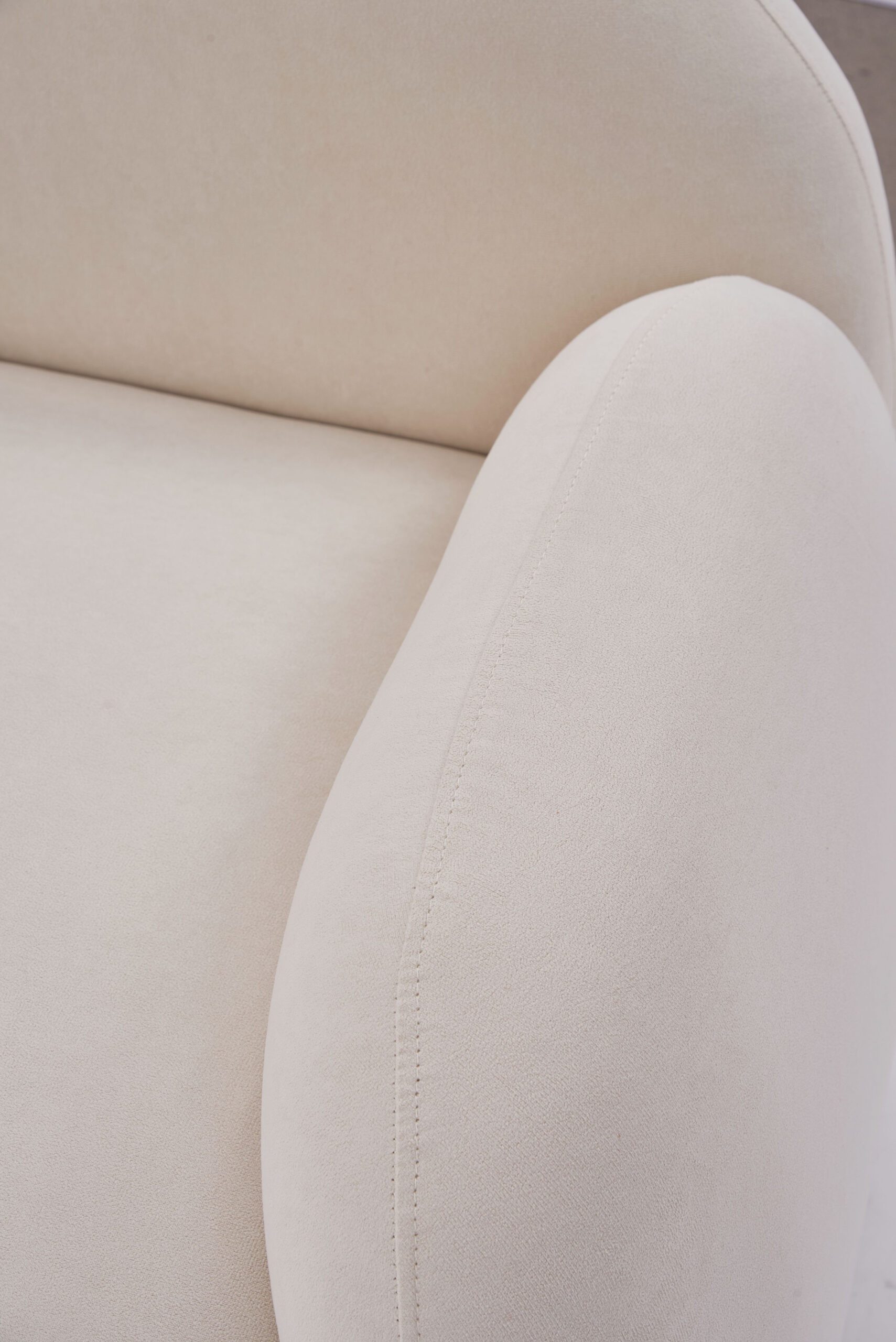 Glynae Beige Upholstered Armchair