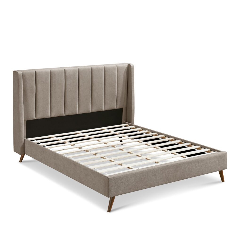 Alarico Queen Upholstered Bed Frame