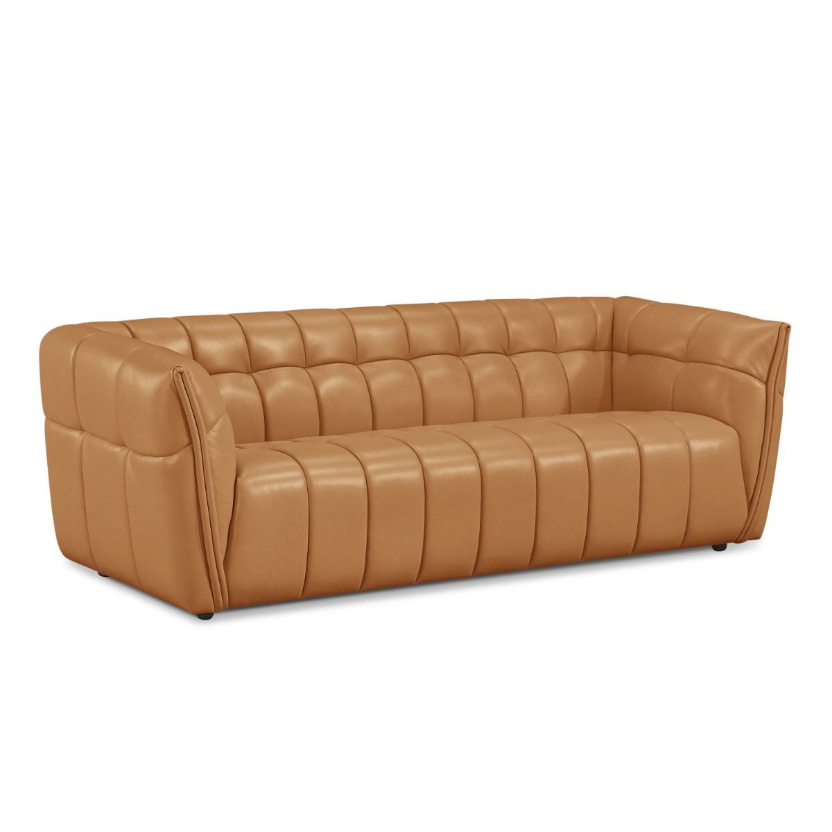 Zenda 3-Seater Full Leather Sofa