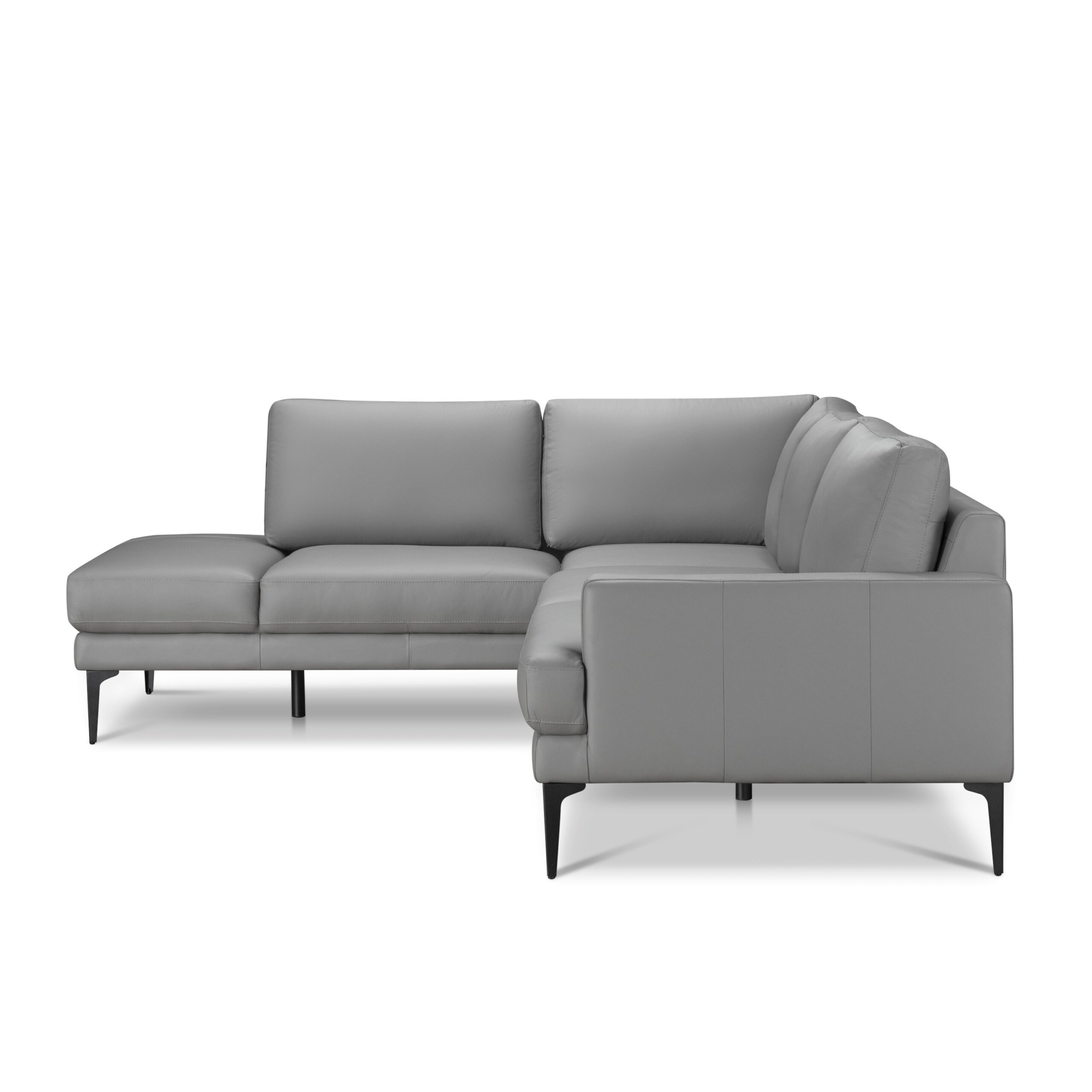 Faleak Premium Full Leather L-Shape Sofa
