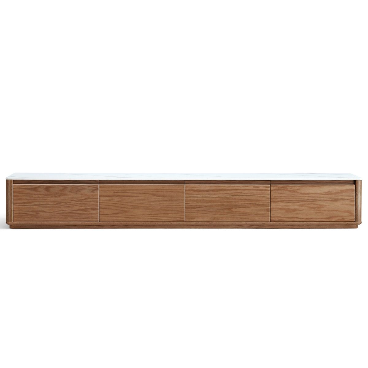 Kattalin Oak Stone Top TV Console