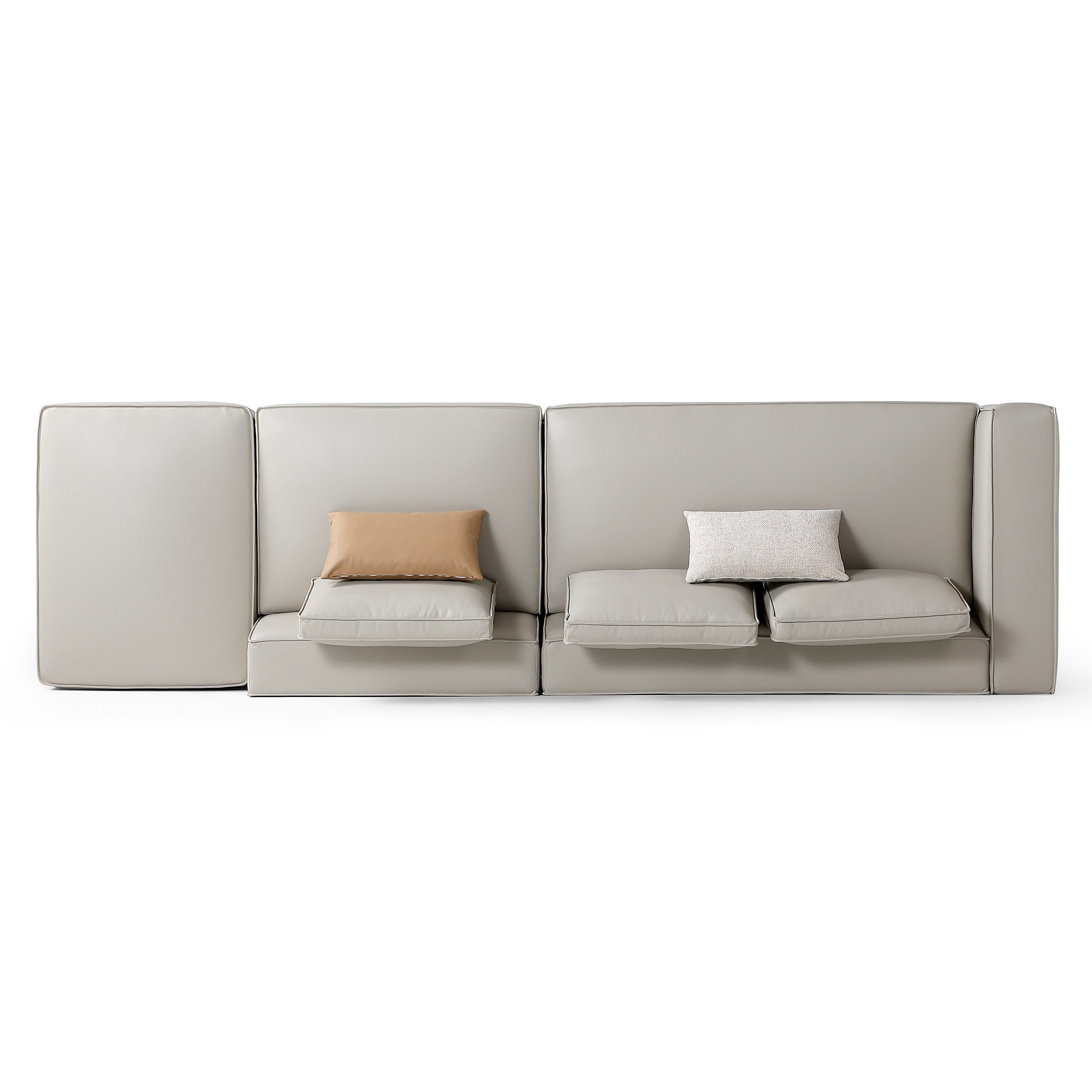 Kennan 3-Piece Modular Sofa with Ottoman