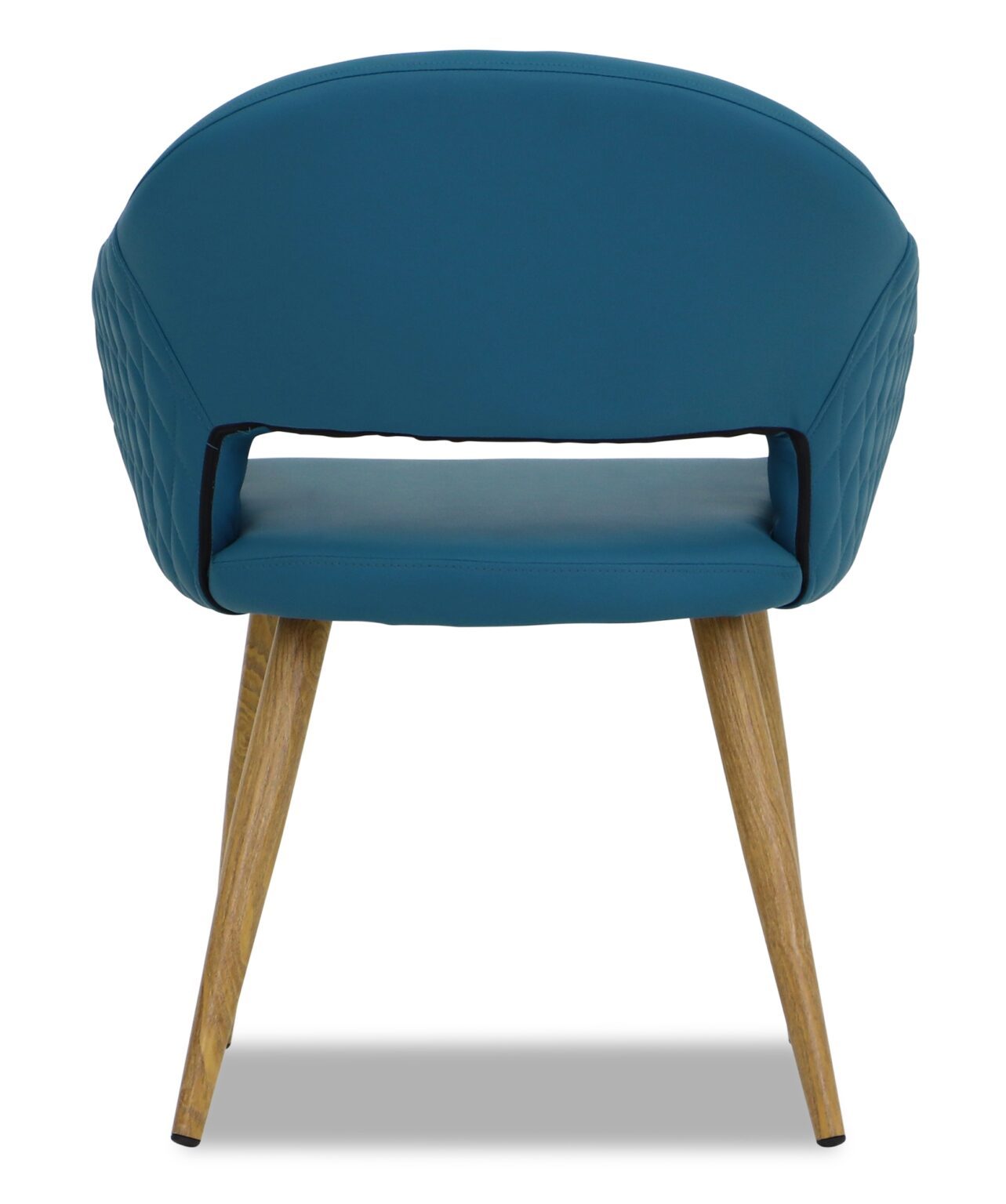 Kian Faux Leather Armchair – Teal