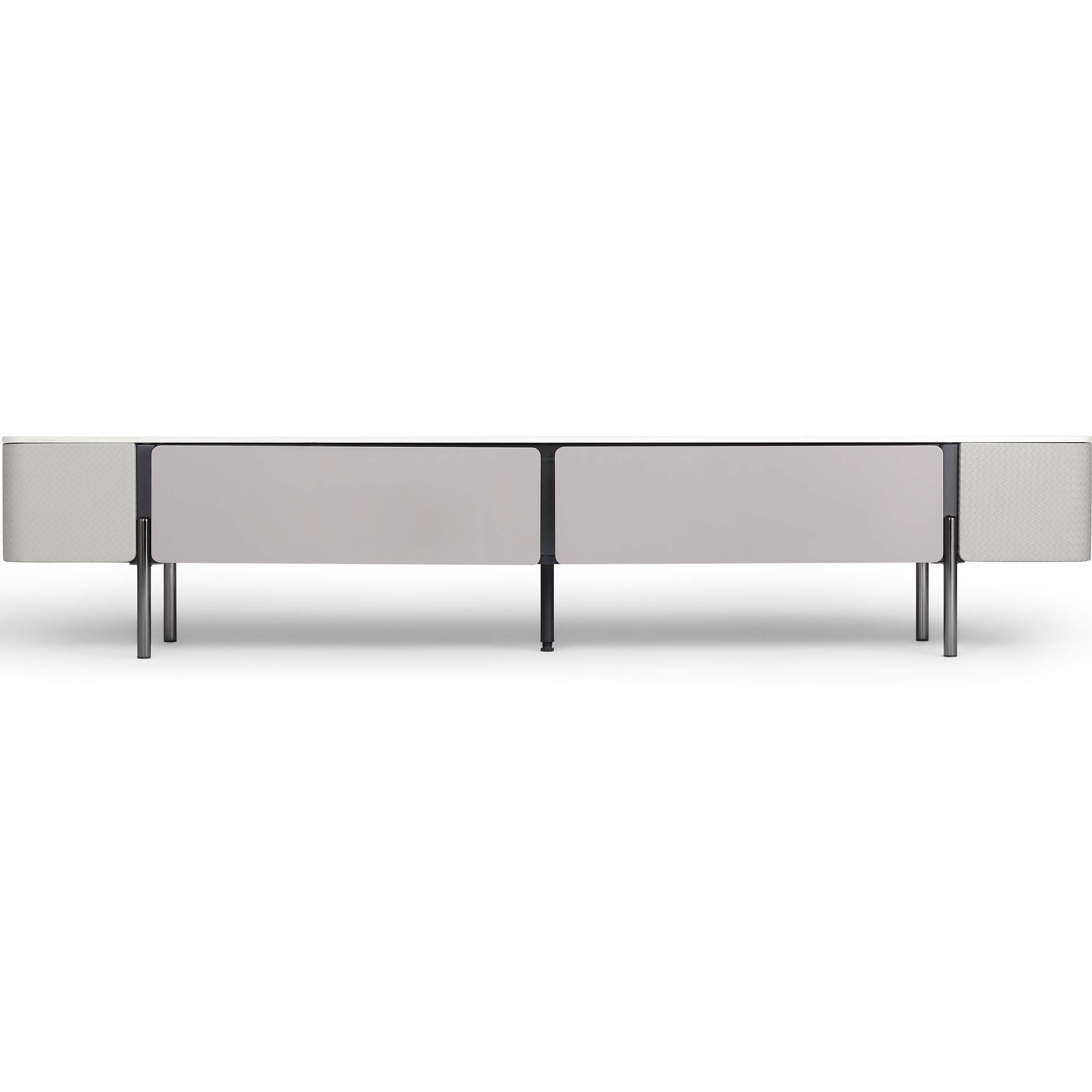 Higham Grey TV Console with Sintered Stone Top