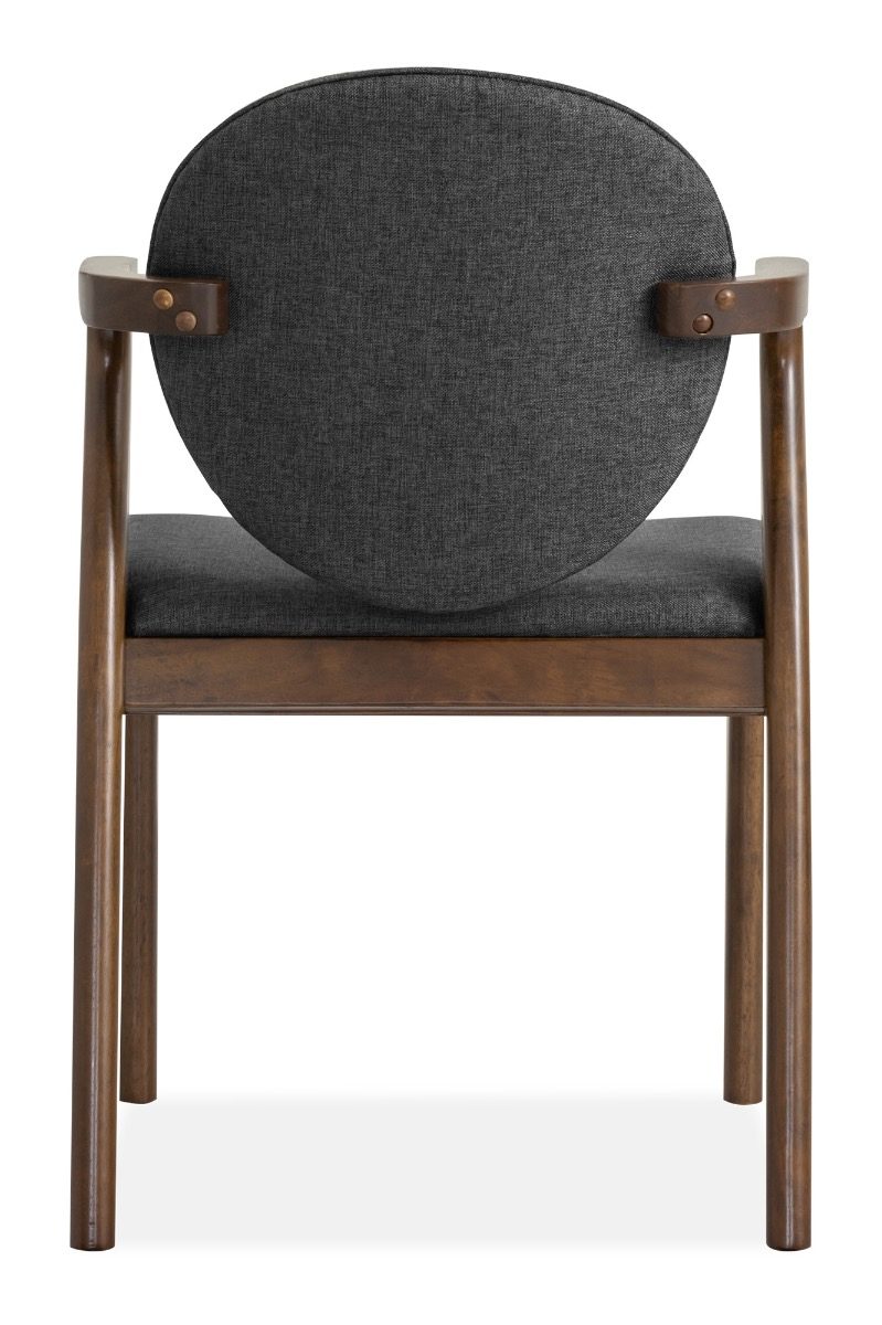 Ronny Arm Dining Chair – Walnut