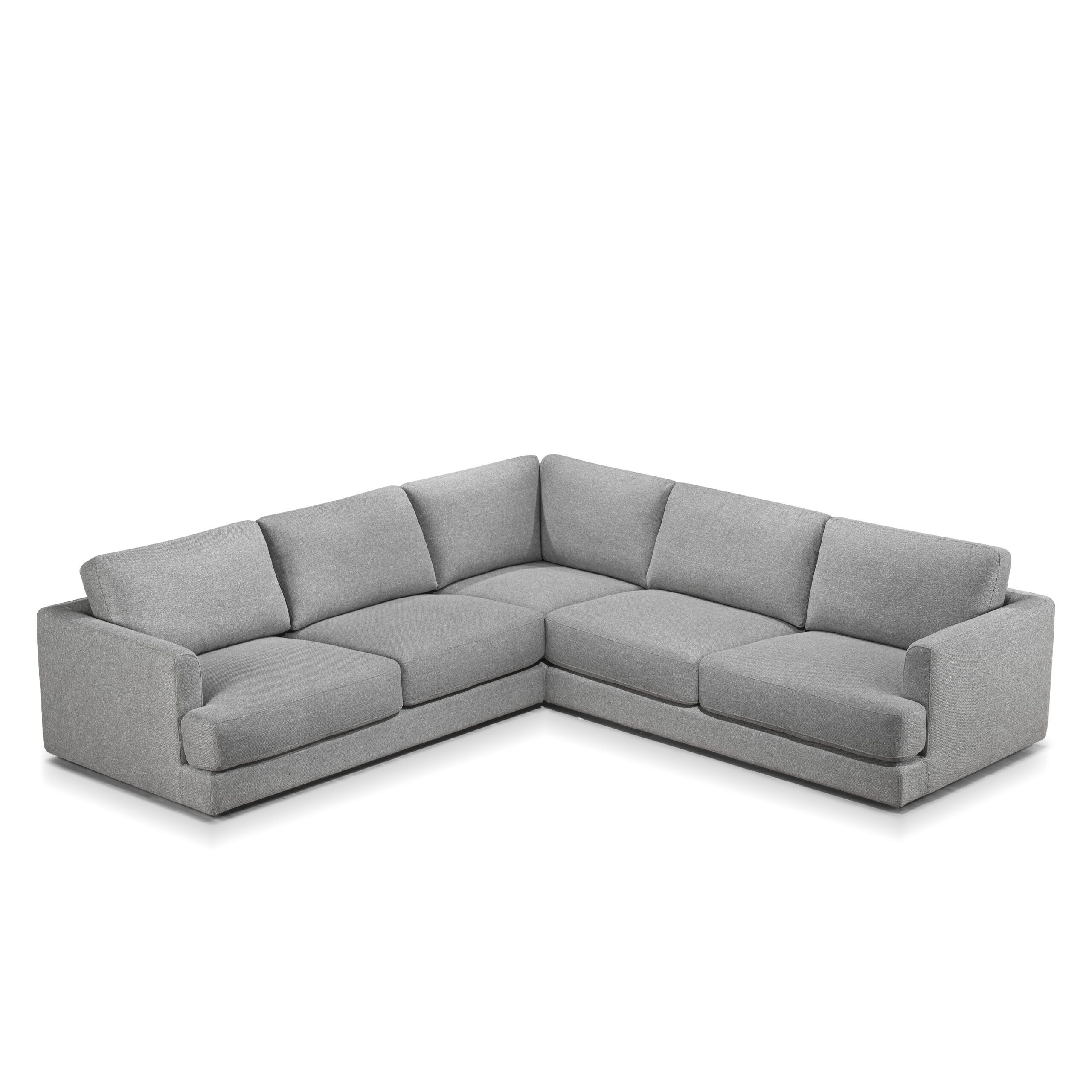 Novalie Fabric Sofa – Ash Grey