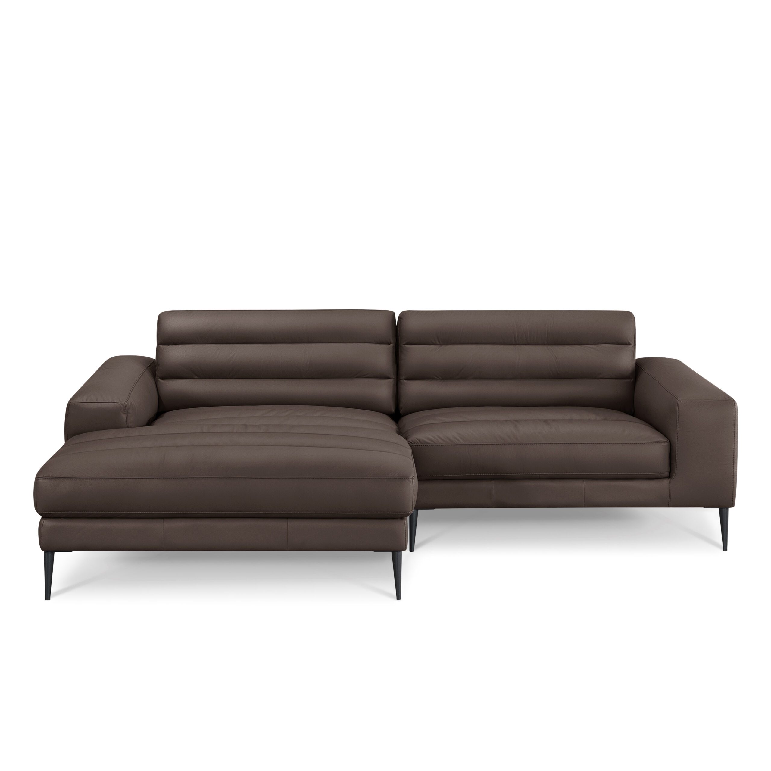 Vicente L-Shape Full Leather Sofa – Top Grain European Leather