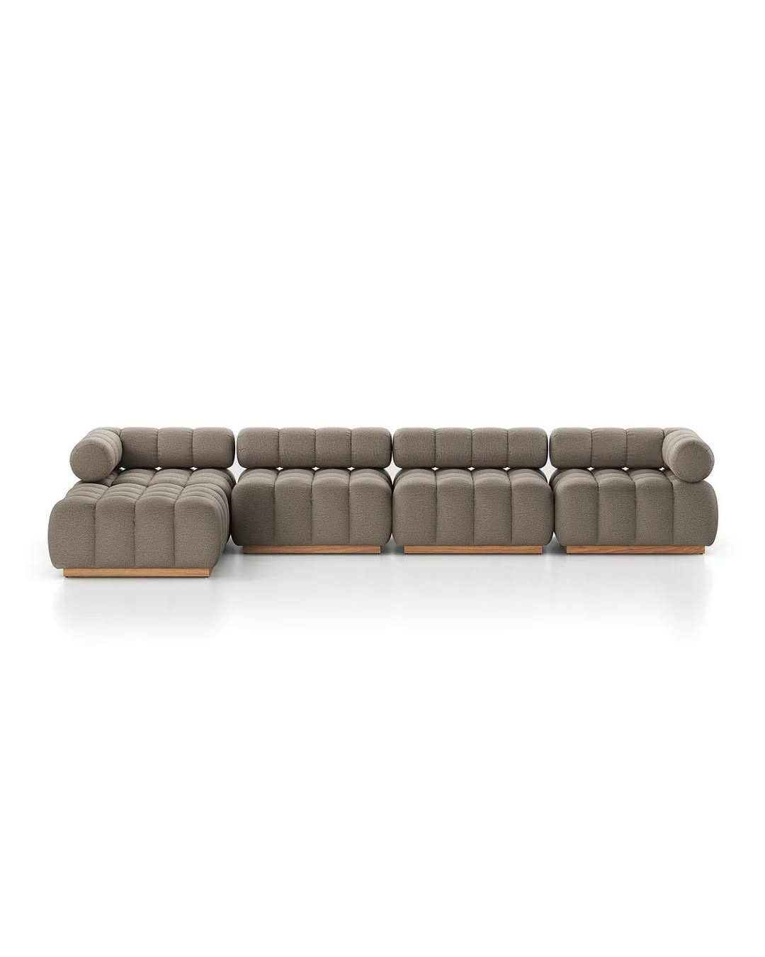 Georges Modular Sofa – 4-Seater Plush Sectional