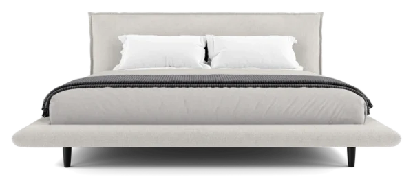 Arden Carbon Gray Fabric Bedframe