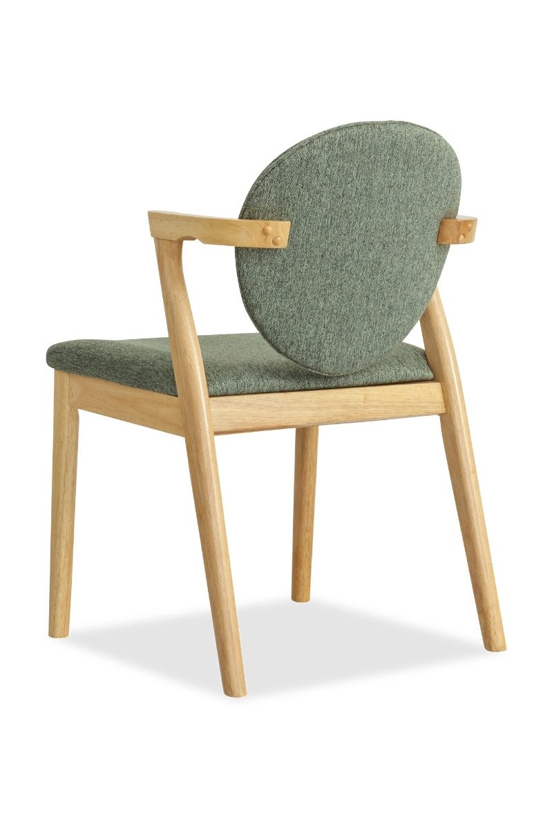 Ronny Arm Dining Chair – Natural