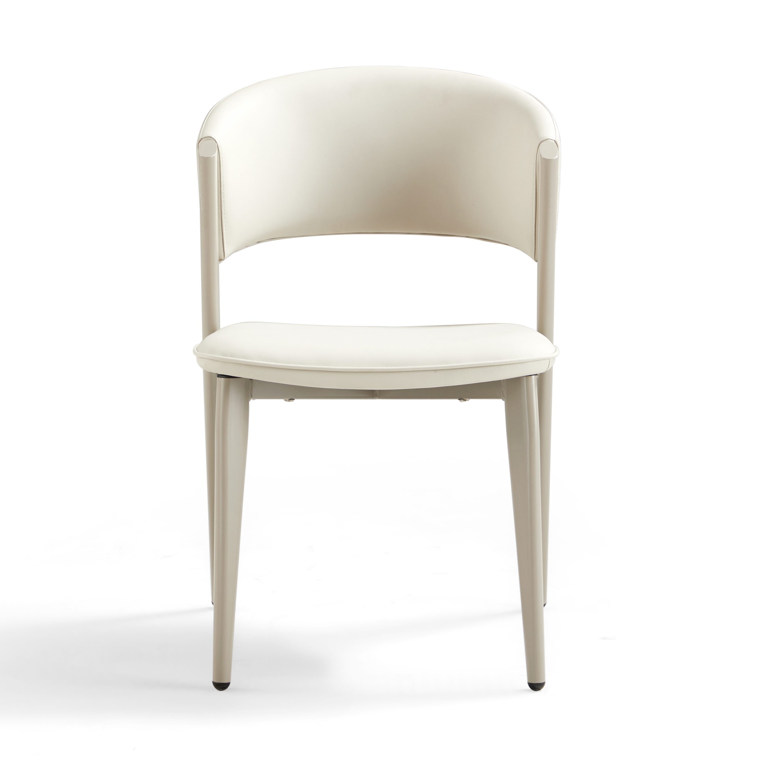 Otik Faux Leather Accent Chair