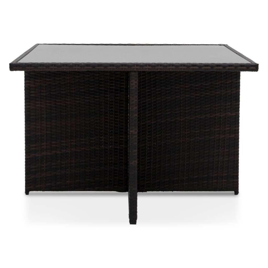 Amara 5-Piece Compact Rattan Dining Set