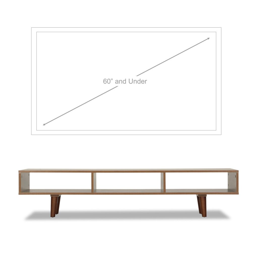 Aled II Modern Wood TV Console