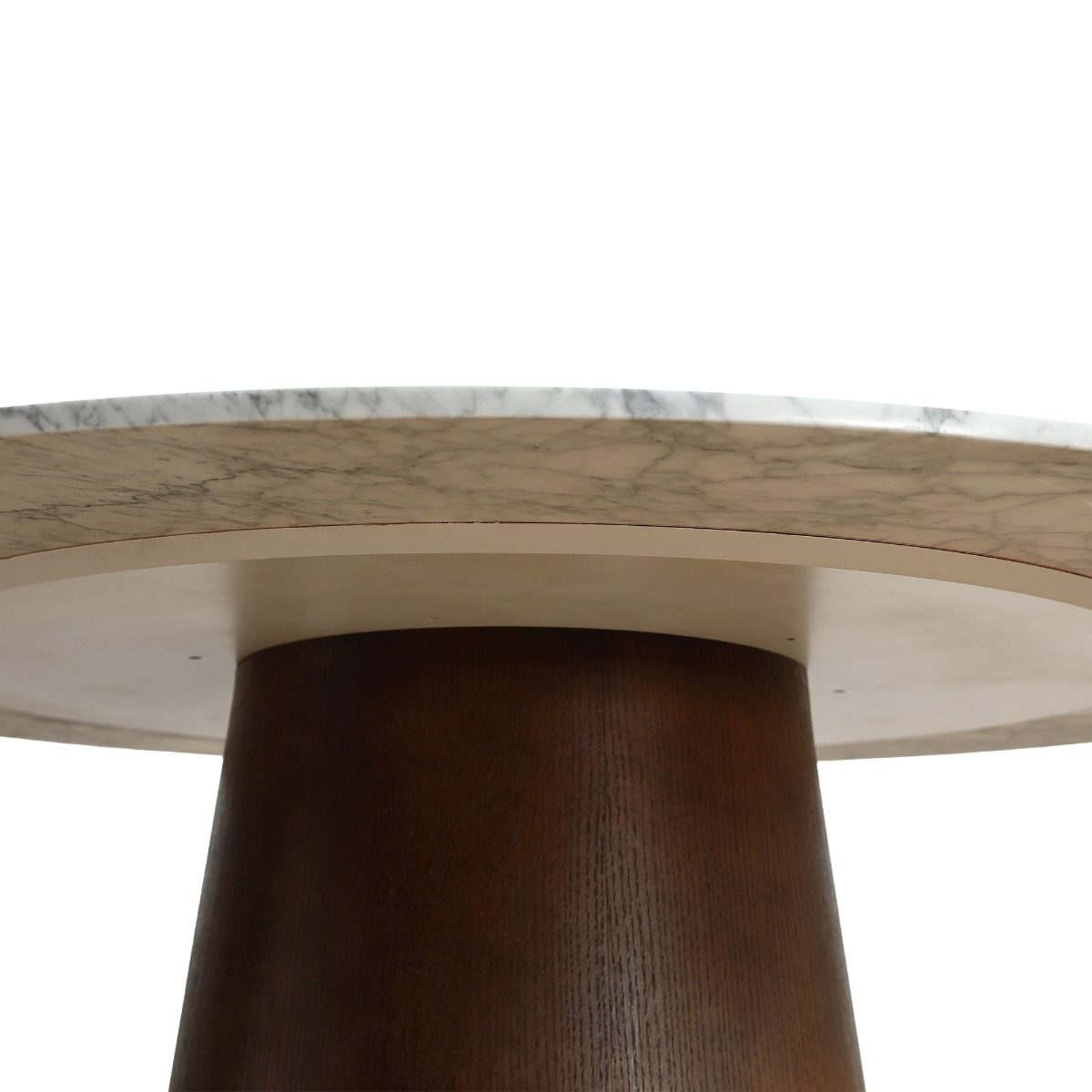 Hannah 1.2M Round Marble Dining Table