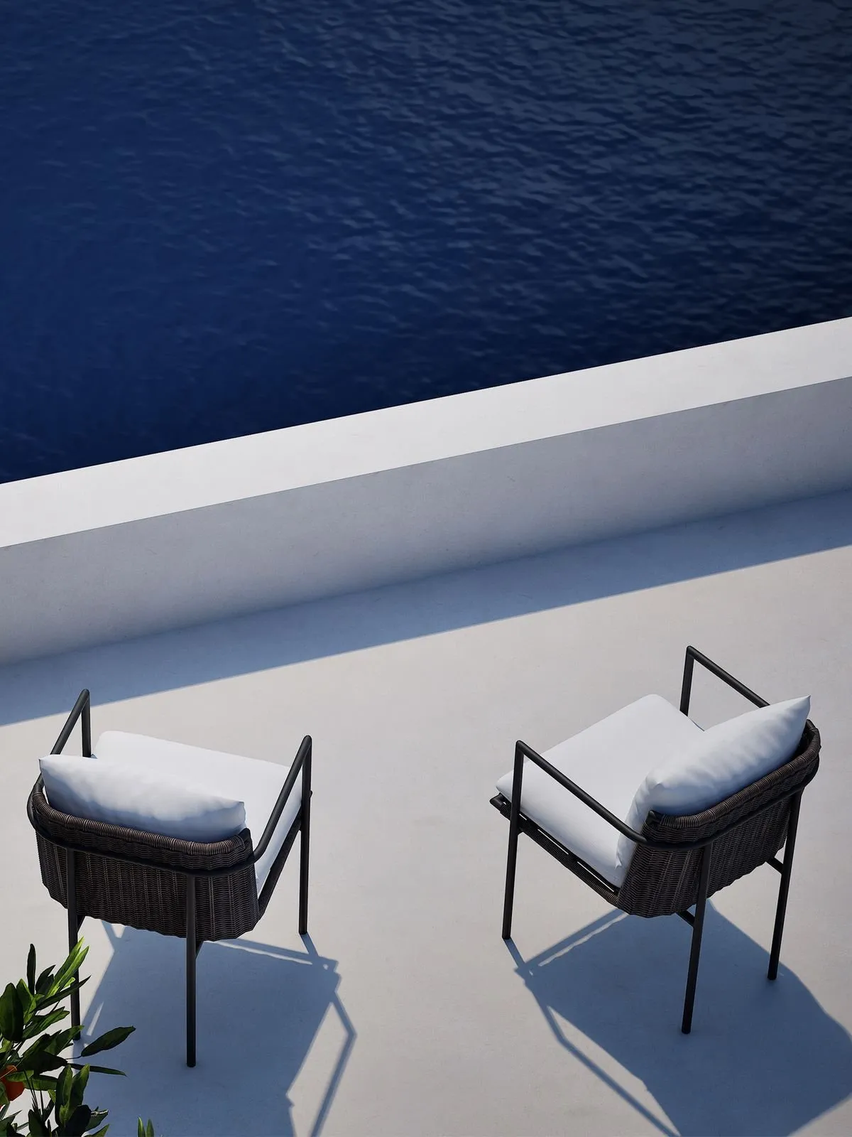 Eldric Outdoor Armchair – Natural Finish