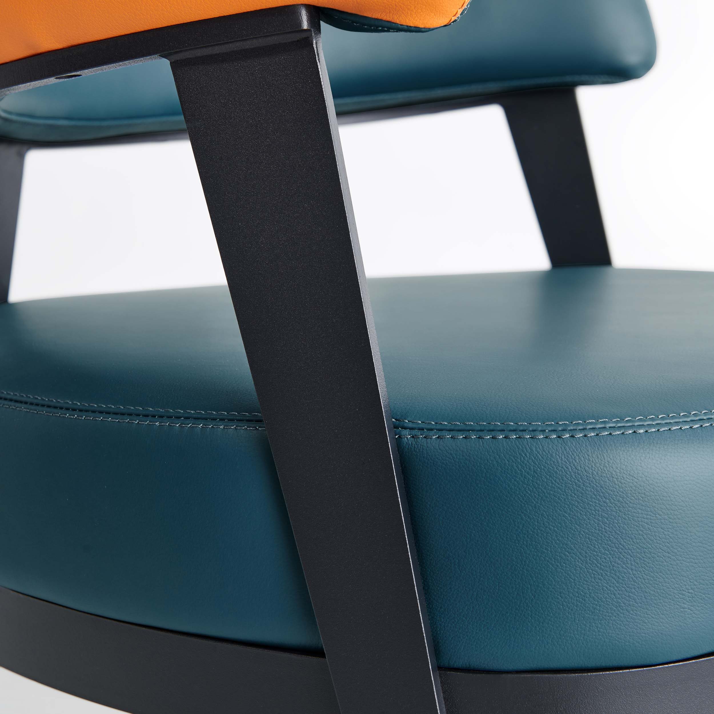 Parmenio Premium Leather Accent Armchair